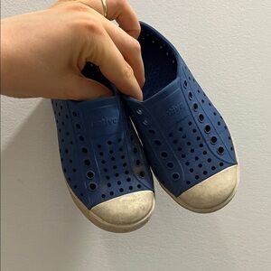 Native Kids Navy Blue Water Shoes